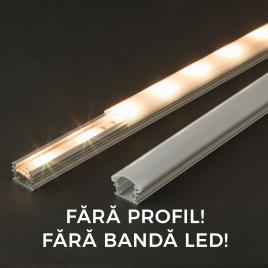 Ecran opal pt. profil LED, 41013M2, 2m