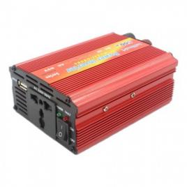 Invertor tensiune 12V-220V Lairun, 300 W, putere continua 275 W