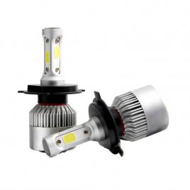 Kit 2 led-uri auto H4, 6500 K, 8000 lm