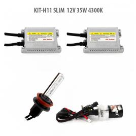 Kit xenon H11 slim  12V 35W 4300K