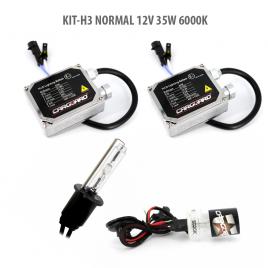 Kit xenon H3 normal 12V 35W 6000K