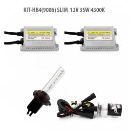 Kit xenon HB4 9006 slim 12V 35W 4300K