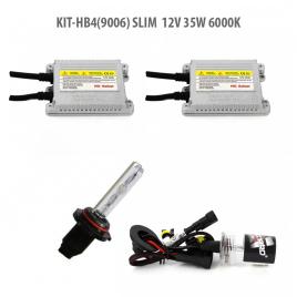 Kit xenon hb4 9006  slim 12v 35w 6000k