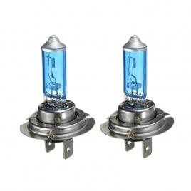 Set 2 becuri h7 halogen super white +130% 12v 55w