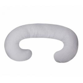 Husa pentru Perna de alaptat COMFORT GRID 250 cm Womar Zaffiro COMF250HGR Gri