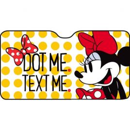 Parasolar pentru parbriz Minnie Dot Me Maxi 150x80 cm Disney CZ10258 Initiala