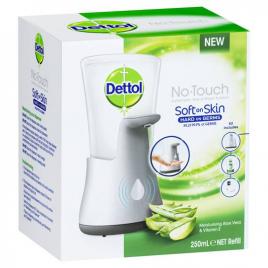 Dispenser sapun lichid Dettol No touch + rezerva Aloe Vera 250ml