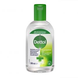 Gel dezinfectant pentru maini Dettol, efect antibacterian, 200 ml