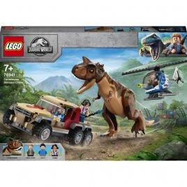 LEGO Jurassic World - Urmarirea dinozaurului Carnotaurus 76941, 240 piese