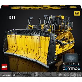 LEGO Technic - Buldozer Cat® D11 controlat de aplicatie 42131, 3854 piese