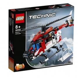 LEGO Technic - Elicopter de salvare 42092, 325 piese