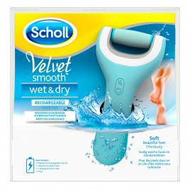Pila electronica reincarcabila Scholl Velvet Smooth Wet & Dry