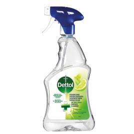 Pulverizator pentru curatarea si dezinfectarea suprafetelor Dettol Antibacterial Surface Cleanser Lime & Mint, 500 ml