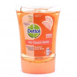 Rezerva sapun lichid, Dettol No-Touch, Grapefruit, antibacterian 250 ml