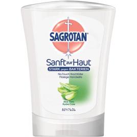 Rezerva sapun lichid Sagrotan pentru dispenser No-Touch, Aloe Vera, 250 ml