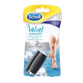 Rezerve Scholl Velvet Smooth Extra Coarse si Soft Touch, 2 buc