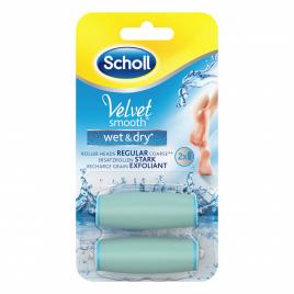 Rezerve pila electronica reincarcabila Scholl Velvet Smooth Wet & Dry, 2 buc