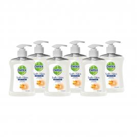 Sapun lichid antibacterian Dettol Honey, 6 x 250 ml