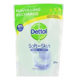 Set 10 bucati, Dettol sapun lichid rezerva, 200 ml ,Sensitive Soft on Skin