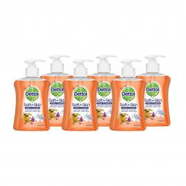 Set Sapun lichid Dettol Kids Fruity Bubbles Grapefruit, 6 x 250 ml