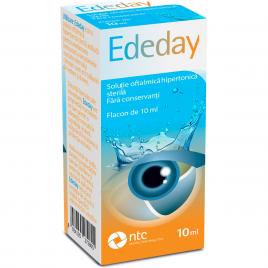 Solutie oftalmica hipertonica sterila Ededay NTC, 10 ml