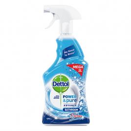 Spray Dettol Trigger Power & Pure Advance pentru Baie, 1L