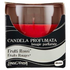 Lumanare parfumata fructe rosii relevi 120g