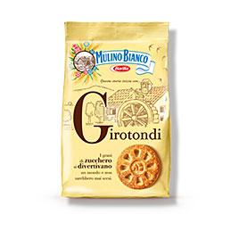 Biscuiti simpli cu zahar brun mulino bianco girotondi 800g