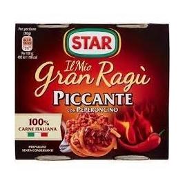 Sos italian pentru paste ragu picant cu ardei iute star 2x180g