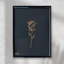 Trandafir, 18×14 cm