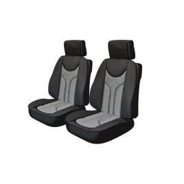 Huse scaun anatomic negru - set 2 buc