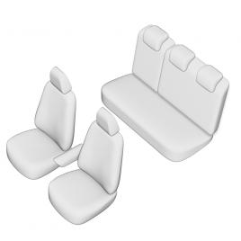 Set huse scaun umbrella pentru dacia sandero stepway 2013-2020 (bancheta fractionata) cu tetiere spate in forma l