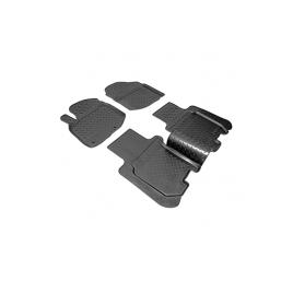 Set covorase auto cauciuc fit umbrella pentru honda jazz (gg) (2009-) - 5 pcs
