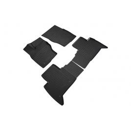 Set covorase auto cauciuc fit umbrella pentru land rover discovery v 3d (2016-) - 5 pcs