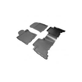 Set covorase auto cauciuc fit umbrella pentru toyota lc-150 prado (j150) (2010-2013) (5 locuri) - 5 pcs