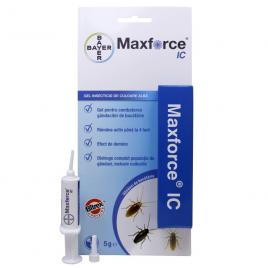 Insecticid profesional Bayer Max Force IC gel anti gandaci de bucatarie 5 gr