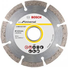 Disc diamantat pentru beton 115/22.23mm eco bosch v-2608615027