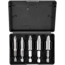 Set de 5 extractoare pentru suruburi rupte 6-14mm v86479 verke