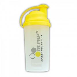 Shaker, Olimp, 700 ml, transparent / galben
