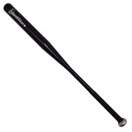Bata de baseball ideallstore®, home run, aluminiu, 80 cm, negru