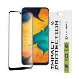 Folie sticla full glue 111d pentru samsung galaxy a50, negru