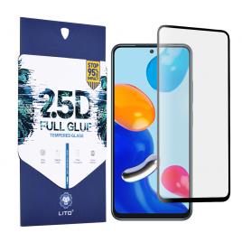 Folie sticla xiaomi redmi note 11   11s, lito full glue full screen, negru