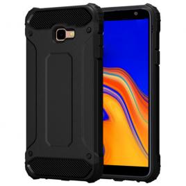 Husa hybrid armor pentru samsung galaxy j4 plus (2018), negru