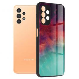 Husa samsung galaxy a13 4g, glaze series, fiery ocean