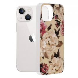 Husa iphone 13 mini, techsuit marble series, mary berry nude