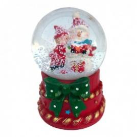 Glob de zăpadă de Crăciun - 4 modele