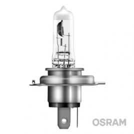 Set 2 becuri 12v h4 60/55 w night breaker silver +100% osram