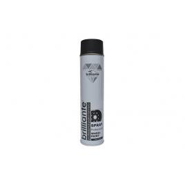 Vopsea spray pentru jante negru satin 600 ml brilliante