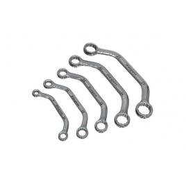 Set de chei inelare tip semiluna. 8 - 22mm. 5 piese - sealey