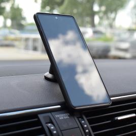 Suport telefon magnetic auto cu fixare pe bord si rotatie 360